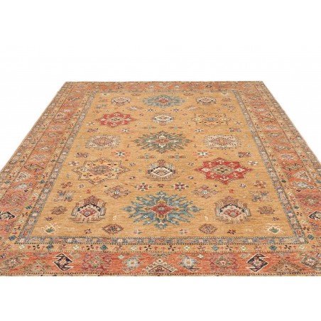 Tappeto Kazak Fine Pakistan marrone grigio 254x307