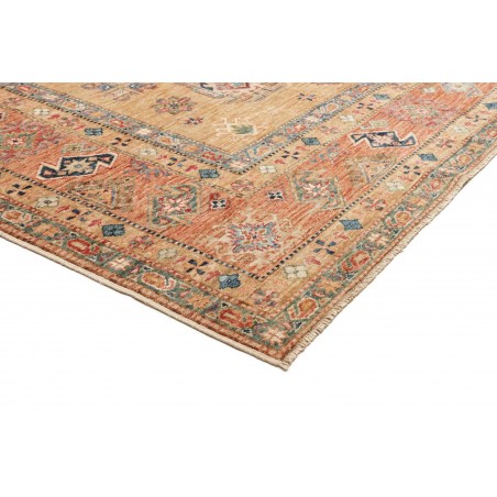 Tappeto Kazak Fine Pakistan marrone grigio 254x307