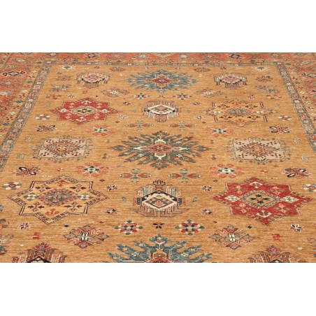 Tappeto Kazak Fine Pakistan marrone grigio 254x307