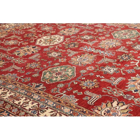 Tappeto Kazak Fine Pakistan marrone giallo 242x318