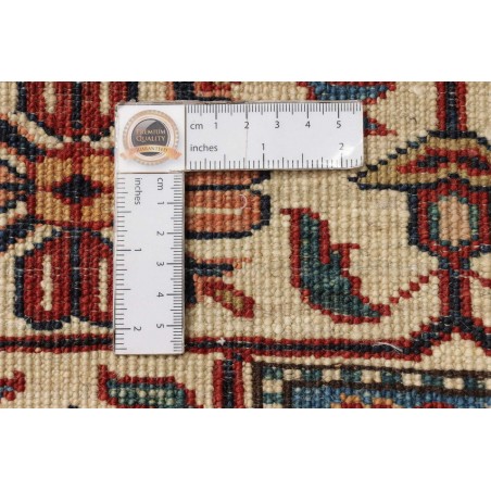 Tappeto Kazak Fine Pakistan marrone giallo 242x318