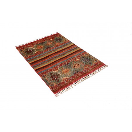 Tappeto Samarkand Pakistan rosso marrone 82x123