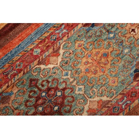 Tappeto Samarkand Pakistan rosso marrone 82x123