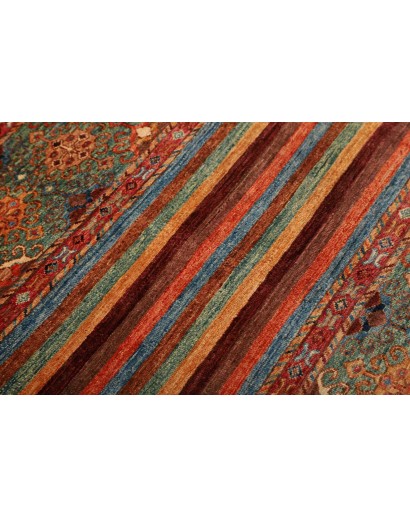 Tappeto Samarkand Pakistan rosso marrone 82x123