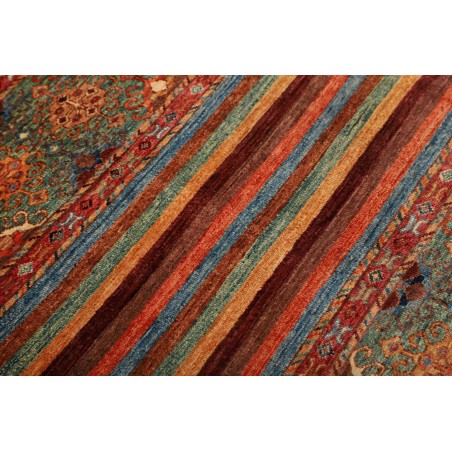 Tappeto Samarkand Pakistan rosso marrone 82x123