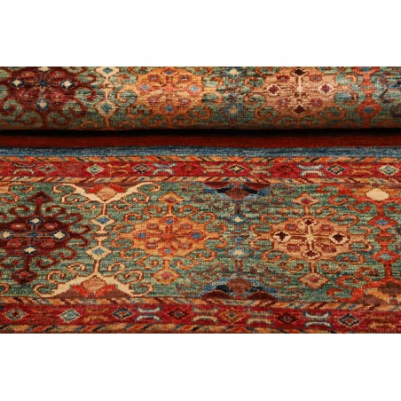 Tappeto Samarkand Pakistan rosso marrone 82x123