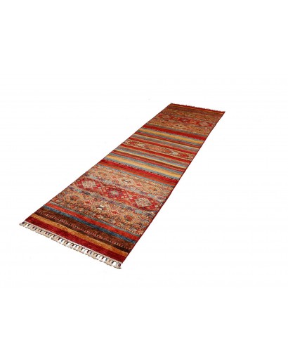 Tappeto Samarkand Pakistan marrone arancione 83x293
