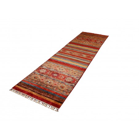 Tappeto Samarkand Pakistan marrone arancione 83x293