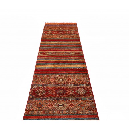 Tappeto Samarkand Pakistan marrone arancione 83x293