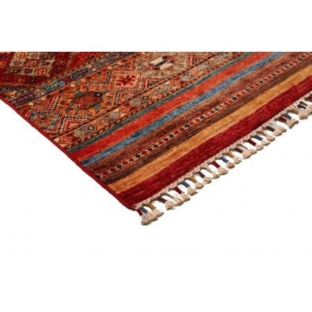 Tappeto Samarkand Pakistan marrone arancione 83x293