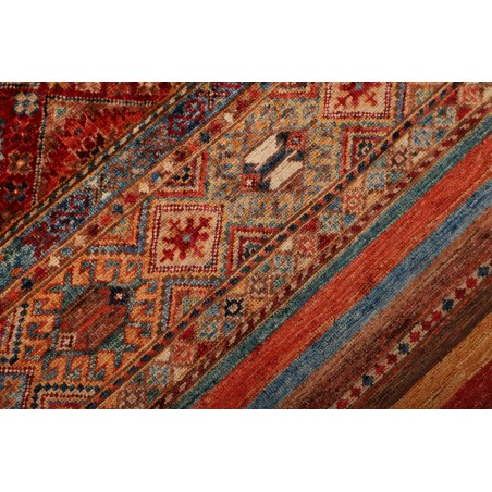 Tappeto Samarkand Pakistan marrone arancione 83x293