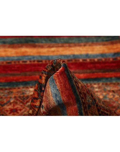 Tappeto Samarkand Pakistan marrone arancione 83x293