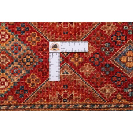 Tappeto Samarkand Pakistan marrone arancione 83x293