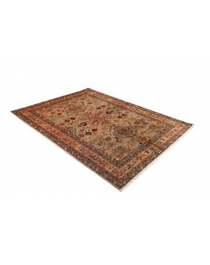 Tappeto Kazak Fine Pakistan marrone blu 175x240