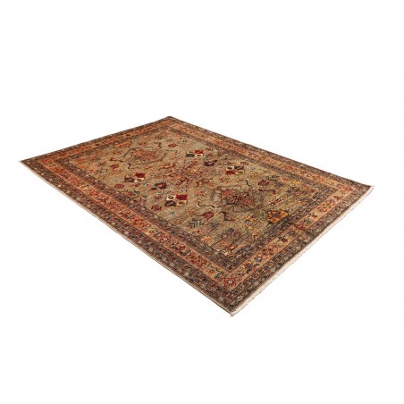 Tappeto Kazak Fine Pakistan marrone blu 175x240