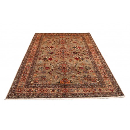 Tappeto Kazak Fine Pakistan marrone blu 175x240