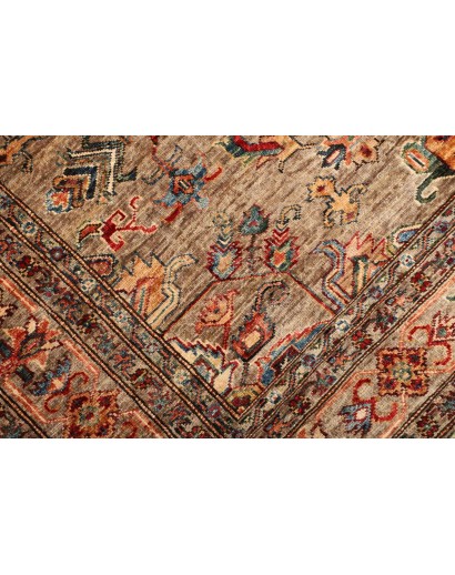 Tappeto Kazak Fine Pakistan marrone blu 175x240