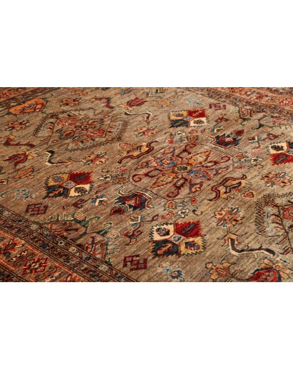 Tappeto Kazak Fine Pakistan marrone blu 175x240