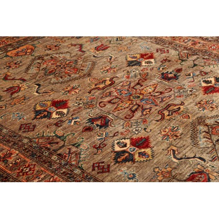 Tappeto Kazak Fine Pakistan marrone blu 175x240