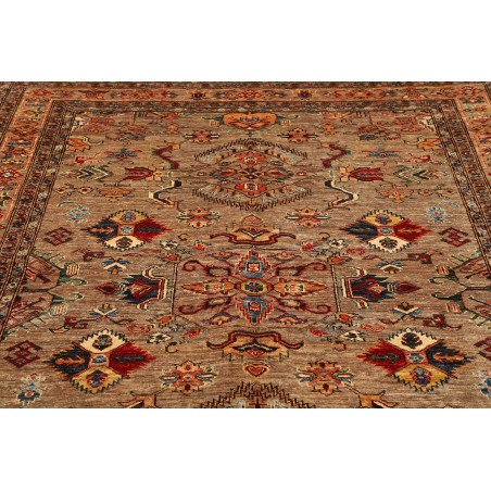 Tappeto Kazak Fine Pakistan marrone blu 175x240
