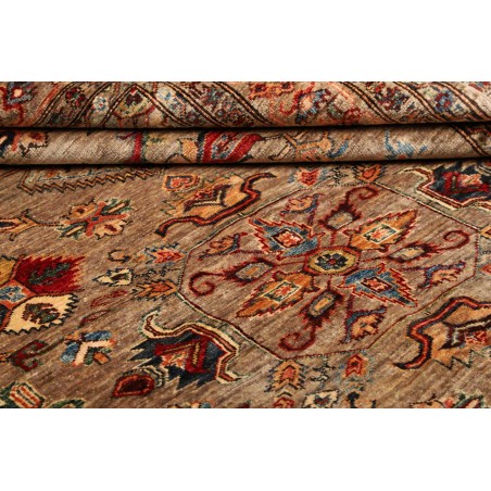 Tappeto Kazak Fine Pakistan marrone blu 175x240