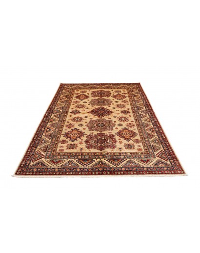 Tappeto Kazak Fine Pakistan marrone grigio 174x238