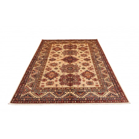 Tappeto Kazak Fine Pakistan marrone grigio 174x238