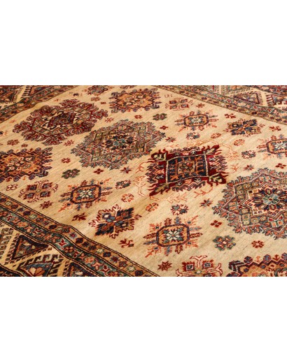 Tappeto Kazak Fine Pakistan marrone grigio 174x238