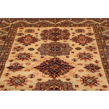 Tappeto Kazak Fine Pakistan marrone grigio 174x238