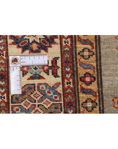 Tappeto Kazak Fine Pakistan marrone grigio 174x238