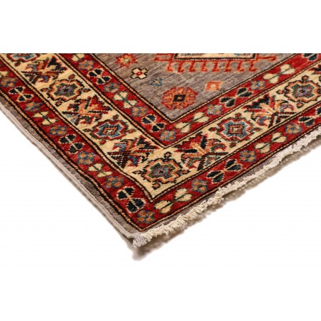 Tappeto Kazak Fine Pakistan marrone grigio 85x423