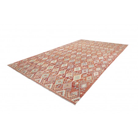 Tappeto Kilim Afghanistan marrone bianco 304x496