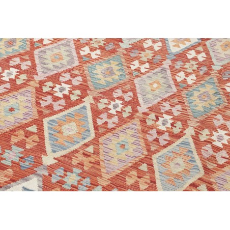 Tappeto Kilim Afghanistan marrone bianco 304x496