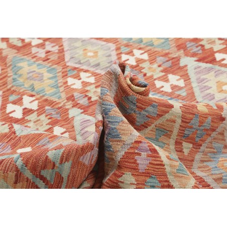 Tappeto Kilim Afghanistan marrone bianco 304x496