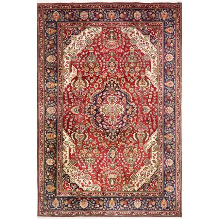 Tappeto Tabriz Persia marrone 200x300