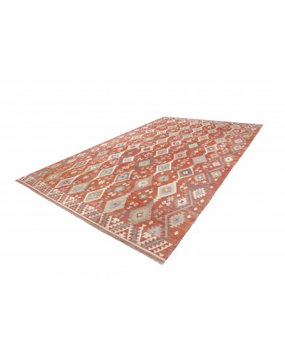 Tappeto Kilim Afghanistan marrone 307x497