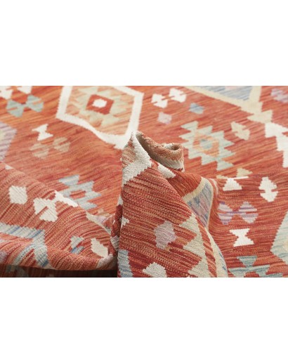 Tappeto Kilim Afghanistan marrone 307x497