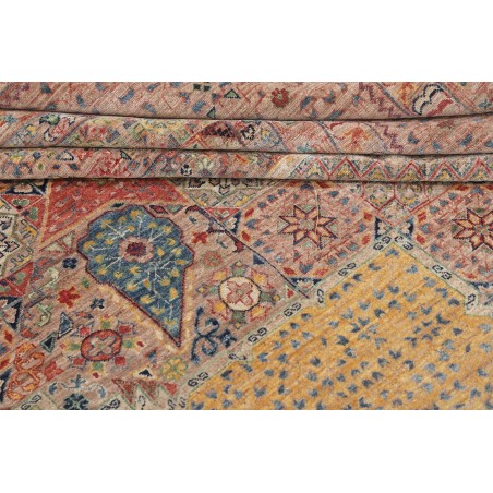 Tappeto Mamlouk Pakistan marrone grigio 400x510
