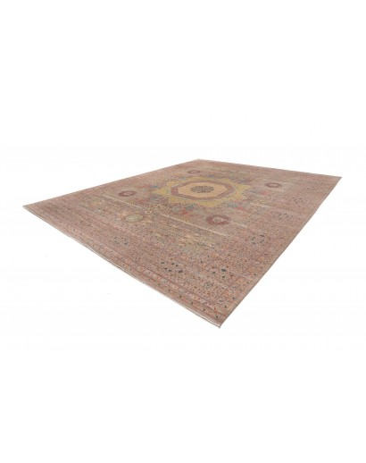 Tappeto Mamlouk Pakistan marrone grigio 400x510