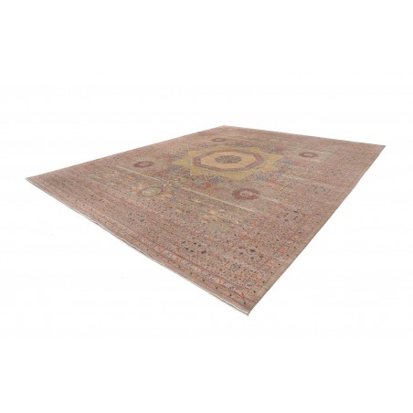 Tappeto Mamlouk Pakistan marrone grigio 400x510