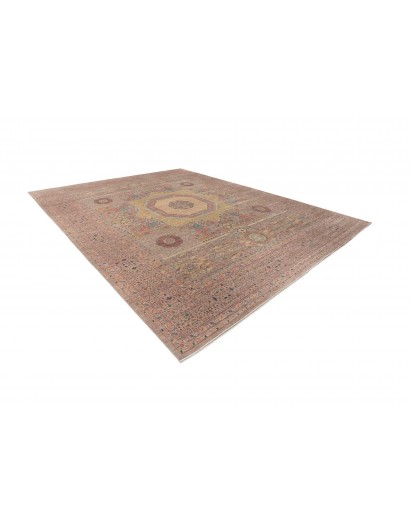 Tappeto Mamlouk Pakistan marrone grigio 400x510