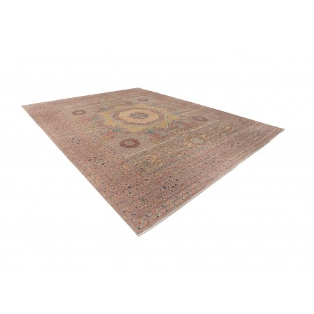 Tappeto Mamlouk Pakistan marrone grigio 400x510