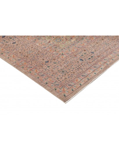 Tappeto Mamlouk Pakistan marrone grigio 400x510
