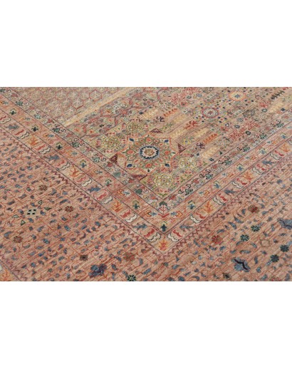 Tappeto Mamlouk Pakistan marrone grigio 400x510