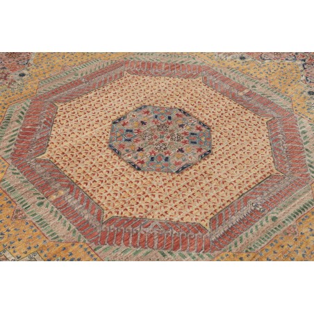 Tappeto Mamlouk Pakistan marrone grigio 400x510