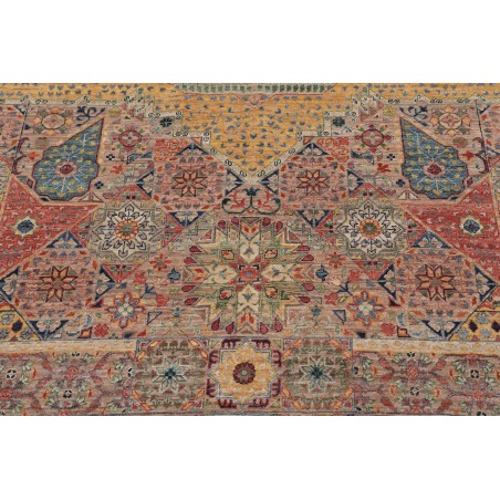 Tappeto Mamlouk Pakistan marrone grigio 400x510