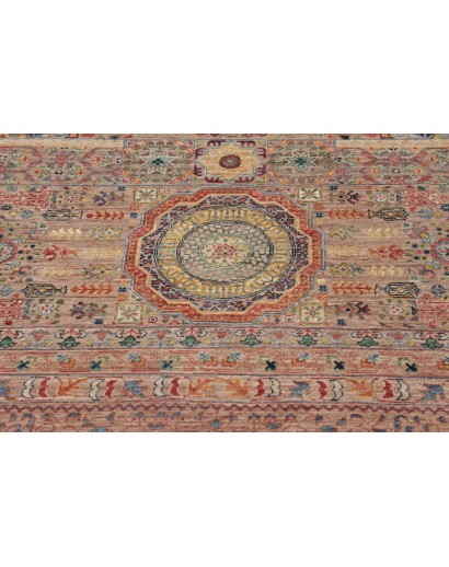 Tappeto Mamlouk Pakistan marrone grigio 400x510