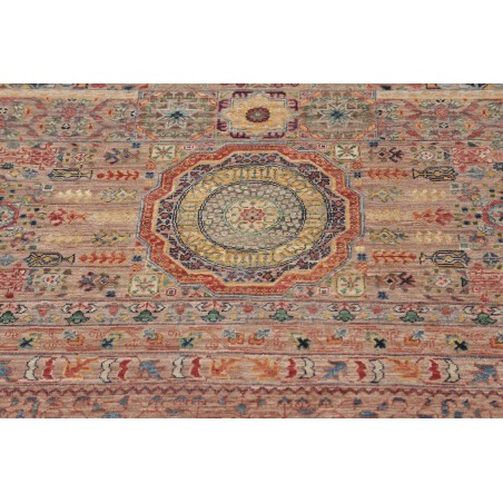 Tappeto Mamlouk Pakistan marrone grigio 400x510
