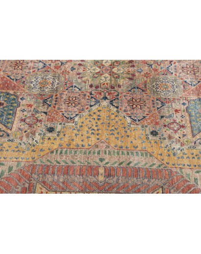 Tappeto Mamlouk Pakistan marrone grigio 400x510
