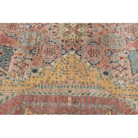 Tappeto Mamlouk Pakistan marrone grigio 400x510